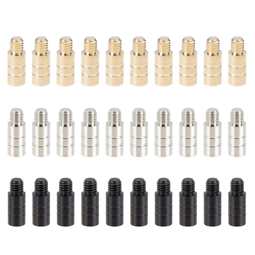 10 Pcs Pures Coppers Dart Weight Add Accentuator Tool 2BA Thread Counterweight Hardware Weight Dart Replacement Parts