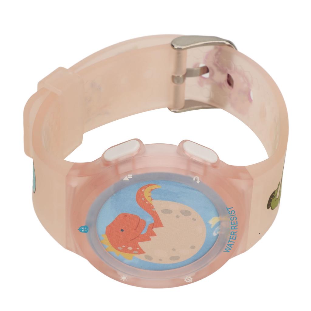 Kids Digital Watch Cartoon Sports Watch 5bar Waterproof Calendar Alarm with Band Cover Outdoor