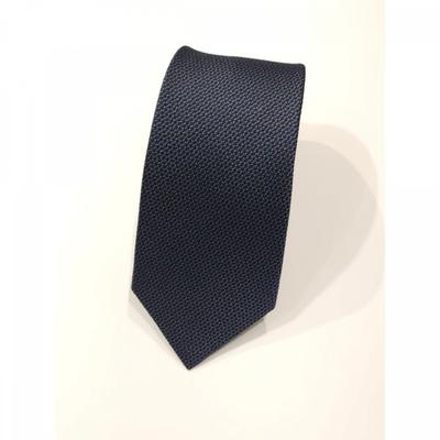 2026 Ss Silk Blend Solid Brown Slim Tie Dmg1acf1273w1