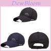 Summer Outdoor Adjustable Baseball Cap With Breathable Polyester For Men's Fashion