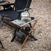 Outdoor Folding Multifunctional Tactical Table Camping X-type Flat Replacement IGT Tables Lightweight Double-layer Storage Rack