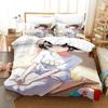 ŌOzora-Subaru Bedding Set Single Twin Full Queen King Size Bed Set Aldult Kid Bedroom Duvetcover Sets 3D Anime Kawaii bed