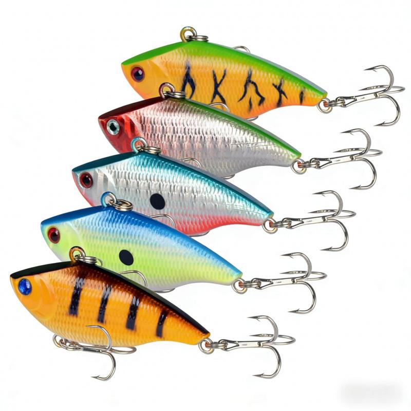 Lure Bait SinkingVIB10Gram55mmBionic Long Casting Hard Bait Fake Fish Bait for Mandarin Fish, Bass, and Mandarin Fish, Suitable