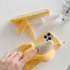 3D Bananen Squeeze Handyhülle für Apple 15/14/16 Pro Weiche Silikon Stoßfeste Hülle mit Anti-Stress-Spielzeug Schutzhülle für Mädchen Frauen