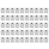 50pcs Steel Square Spacer Beads Stainless Steel DIY Necklace Accessories  Bracelet Making