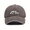 Adjustable NO FEAR Baseball Cap Urban Street Fashion Retro NO FEAR Adjustable Baseball Cap with Sun Protection Unisex Cas