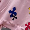 8601 CHROME HEARTS 2025 New Spring and Autumn Plus-size Thin Style Classic Style Logo Hooded Sweatshirt for Couples