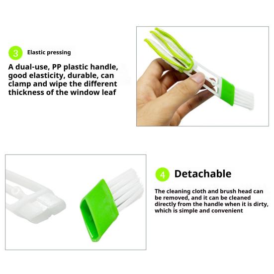 Mini Vent Cloth Cleaning Brush Automotive Car Cover Air Conditioning Cleaner