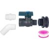 3/4NPT×3/4GHT  Male Thread Reducer Joint Bushing Connector Garden Irrigation Water Pipe Fittings Aquarium Tank Nipple Joint