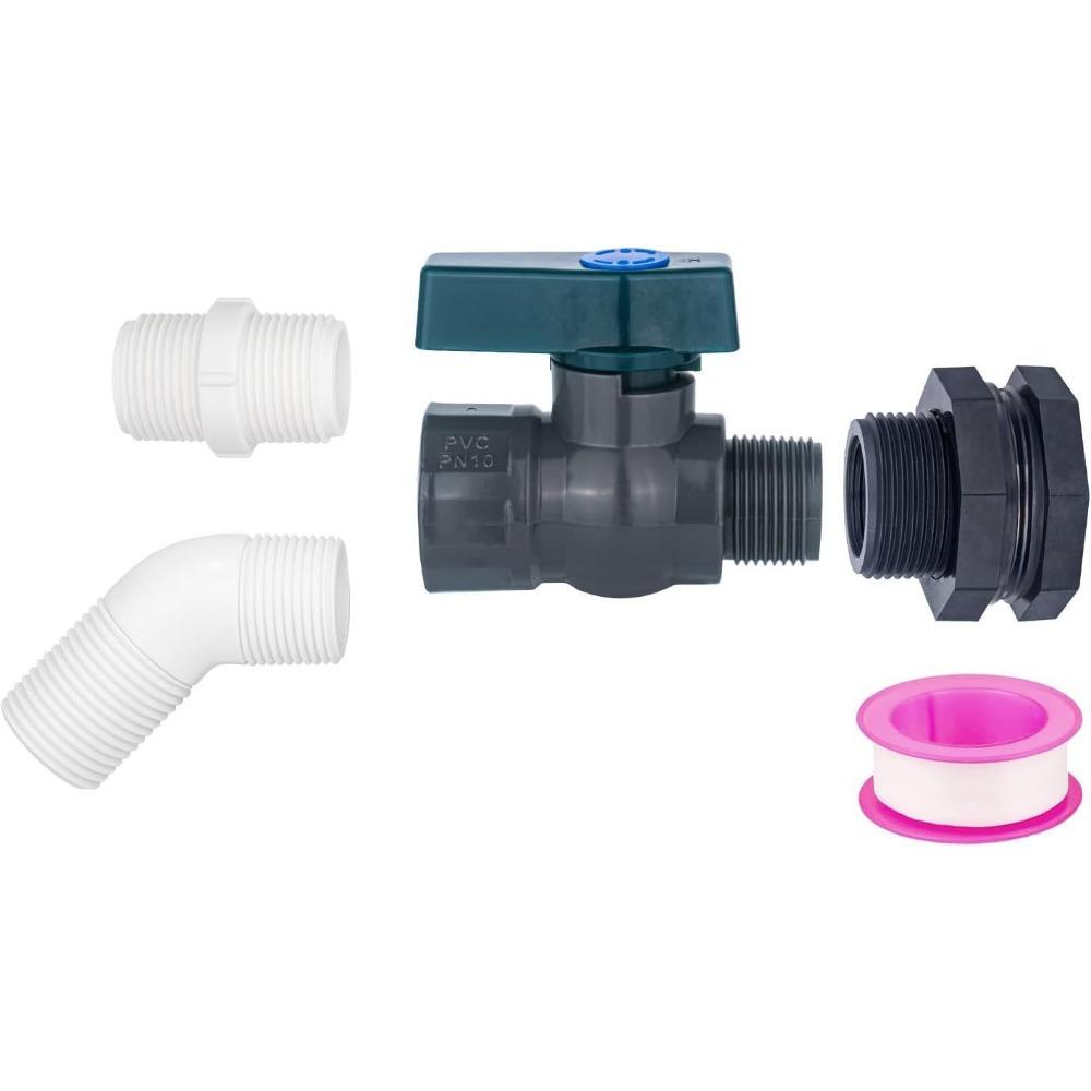 3/4NPT×3/4GHT  Male Thread Reducer Joint Bushing Connector Garden Irrigation Water Pipe Fittings Aquarium Tank Nipple Joint
