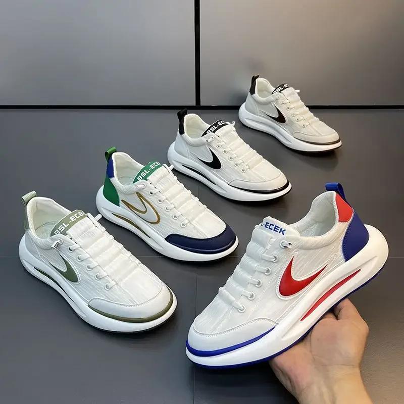 Fashion 2024 Casual Shoes for Men Luxury Mens Sneakers Outdoor Lightweight Wear-resistant Running Platform Shoes Unisex Tenis Masculino