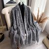 Imitation Cashmere Shawl Classic Ethnic Style Versatile Jacquard Cashew Fringed Scarf Long Scarf