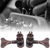 6PCS Fishtail Shaped Bass Tuning Key Pegs Metal Bass Parts Bass Tuners  Electric Bass Guitar