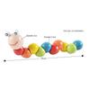 Wooden Twisty Caterpillar Toy for Infants and Toddlers (Ages 0-3)