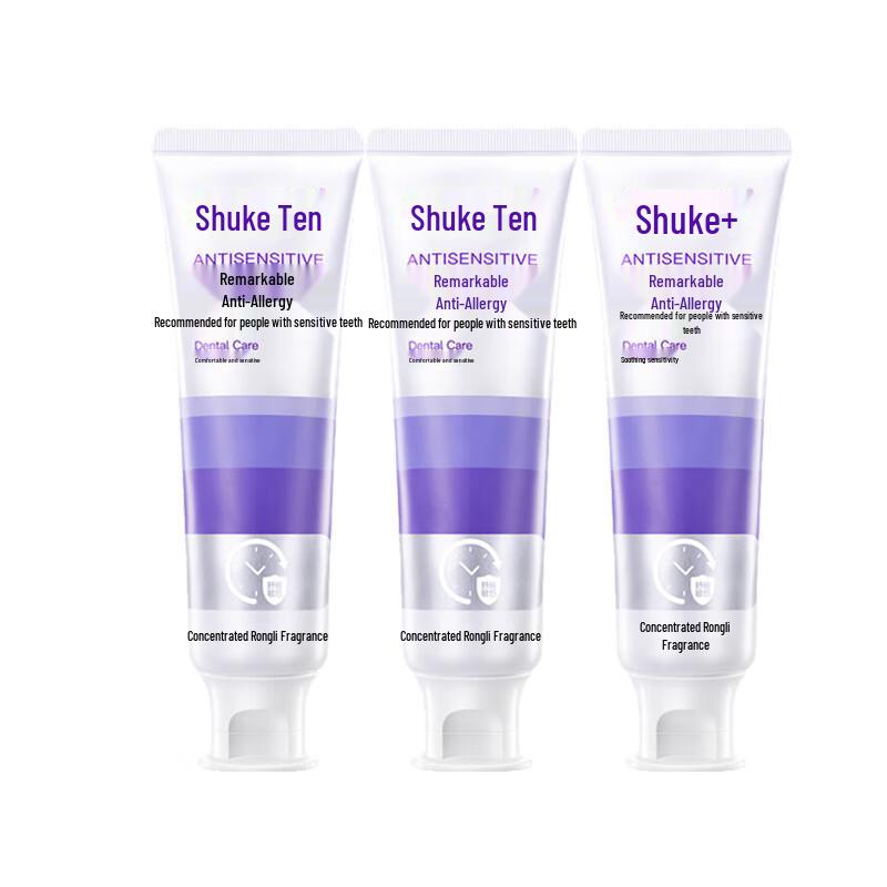 

Shuke Anti-Sensitive Whitening Toothpaste (3 x 120g)