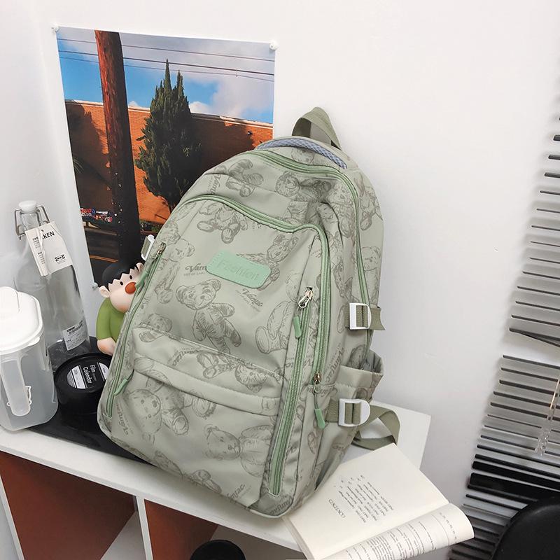 

Корейский унисекс повседневный легкий рюкзак большой вместимости для студенток