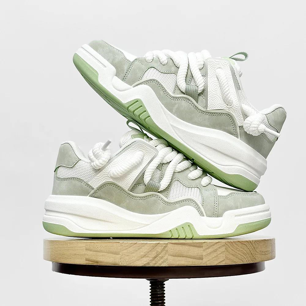 

Fashion Versatile Shoes Thick Sole Anti Slip Sneakers Men Breathable Comfort Casual Board Shoes Four Seasons Outdoor Shoes 45