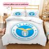 Lazio Pattern Bedding Quilt Set  Home Decoration  Gift (1 * Duvet Cover + 2 * Pillowcase  Without Core)
