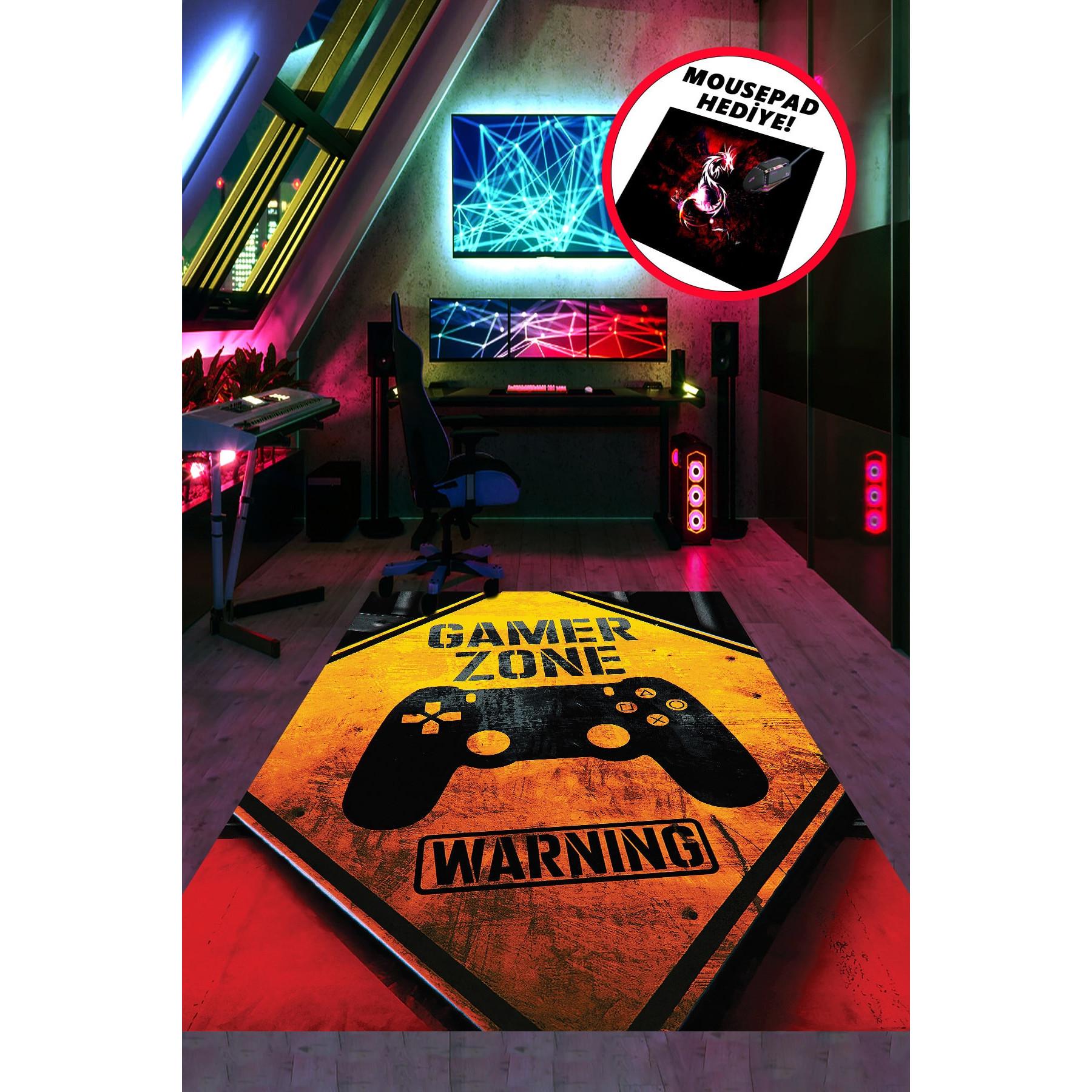 

FLQUE Цифровая печать Моющийся нескользящий коврик Gamer Rug Young Room Player Rug