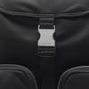 Burberry Nylon Backpack Black Drawstring Flip Cover Travel Rucksack with Multiple Pockets for Men Women Daily Commute School 80939601