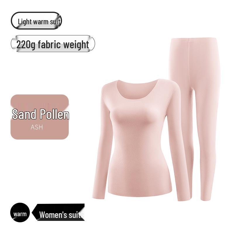 "7A Antibacterial Women's & Men's Light Warm Seamless Thermal Underwear - Slim Fit Autumn Clothes & Pants"