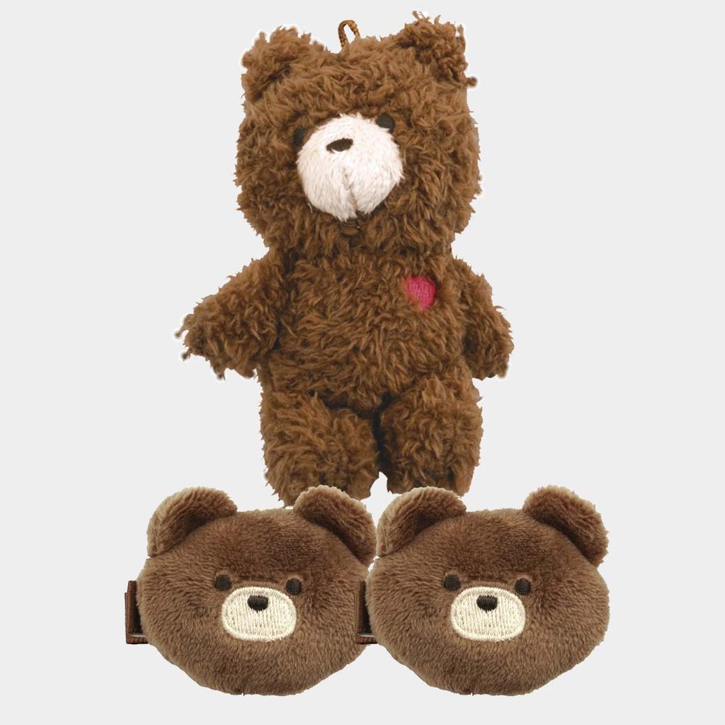 Skater Plush Ball Chain Mascot Pompon's Bear ZBCM1-A