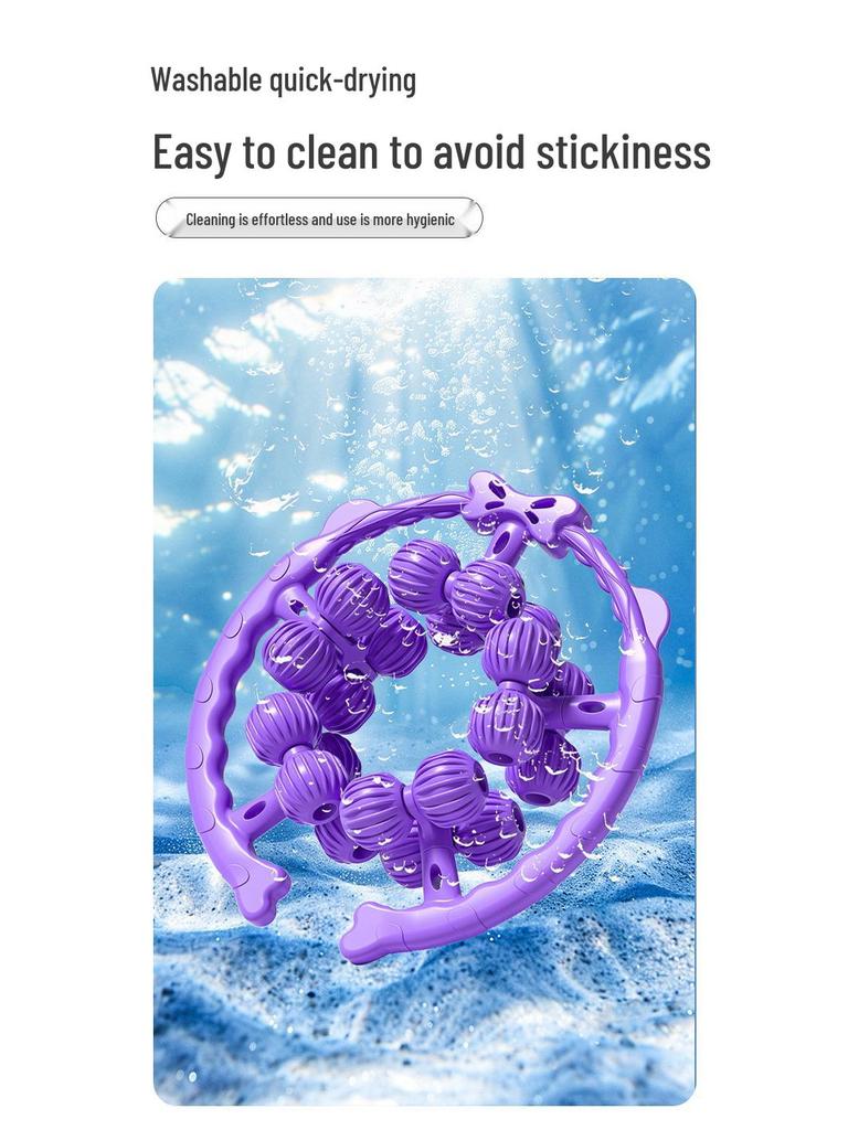 Leg Massager Roller for Thighs & Calves - Slimming, Muscle Relaxation, Stretching & Soothing Therapy.