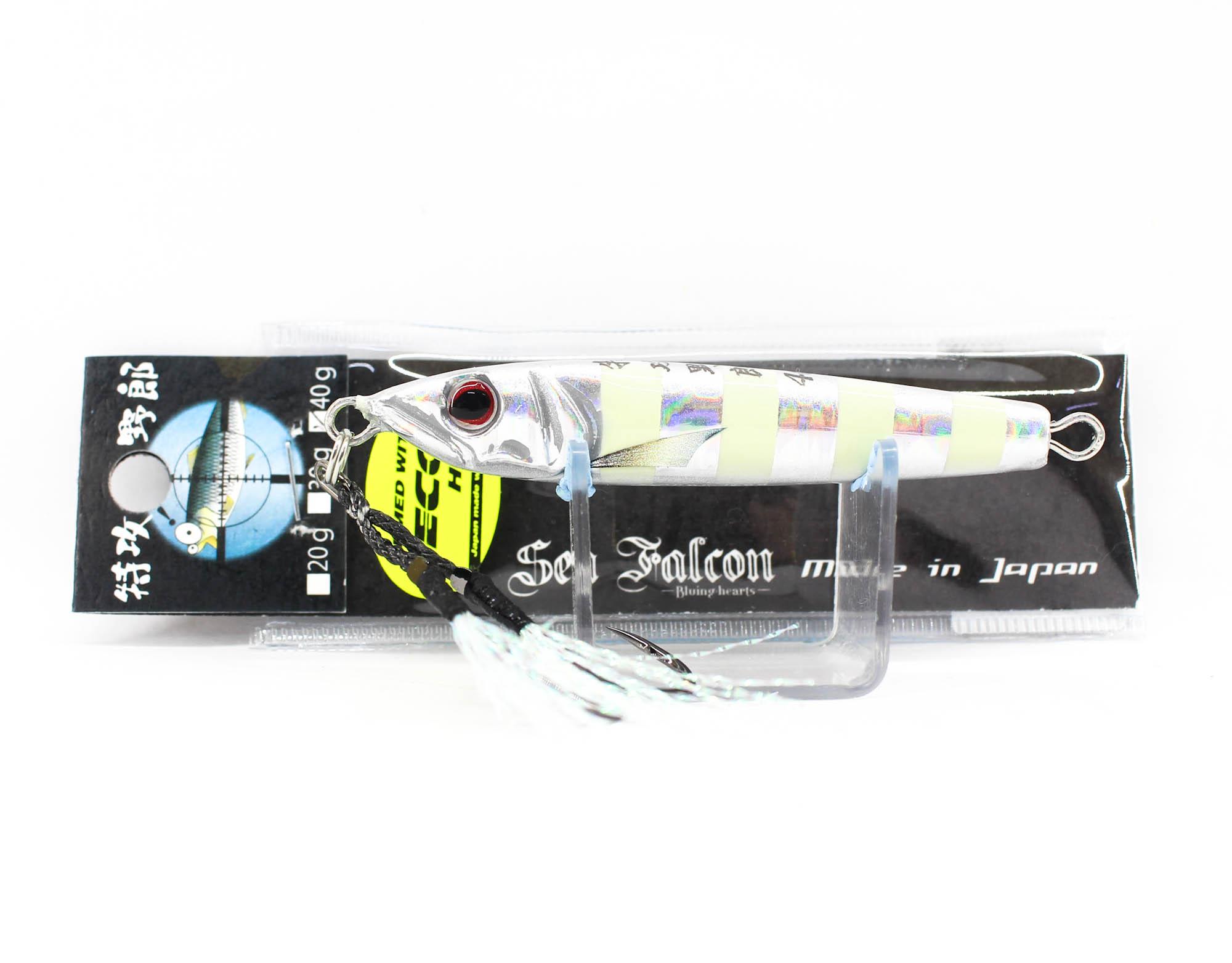 

Sea Falcon Metal Jig Sharp Shooter 40 грамм 04 Серебристая зебра (9182)