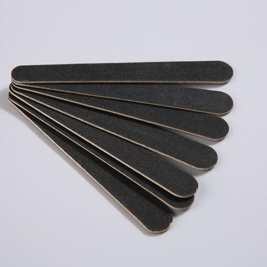 20/100 ks Dřevěné pilníky na nehty 100/180 zrnitost Kompaktní Přenosné Víceúčelové DIY Jednorázové pilníky na nehty Sada manikúrních nástrojů