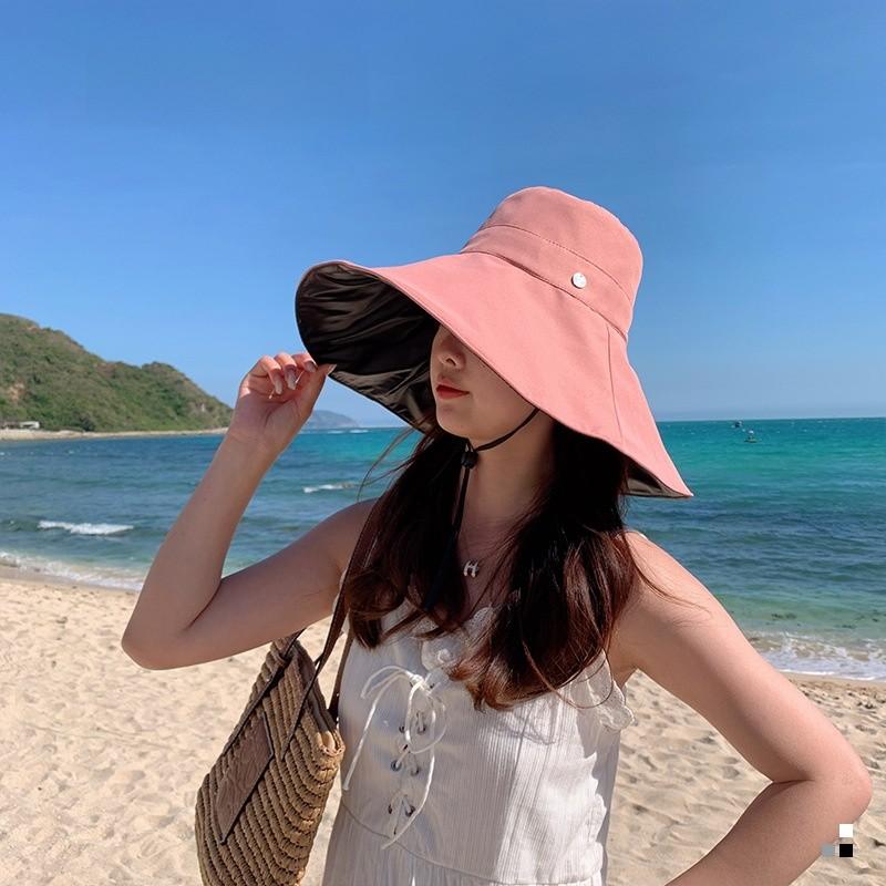 Sun Protection Hat For Women With Large Brim Summer Uv Shield Fashion Hat For Outdoor Wear