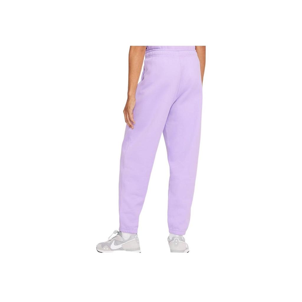 Nike Embroidered Small Logo Casual Sports Joggers Men Bottoms Purple DA0330-563