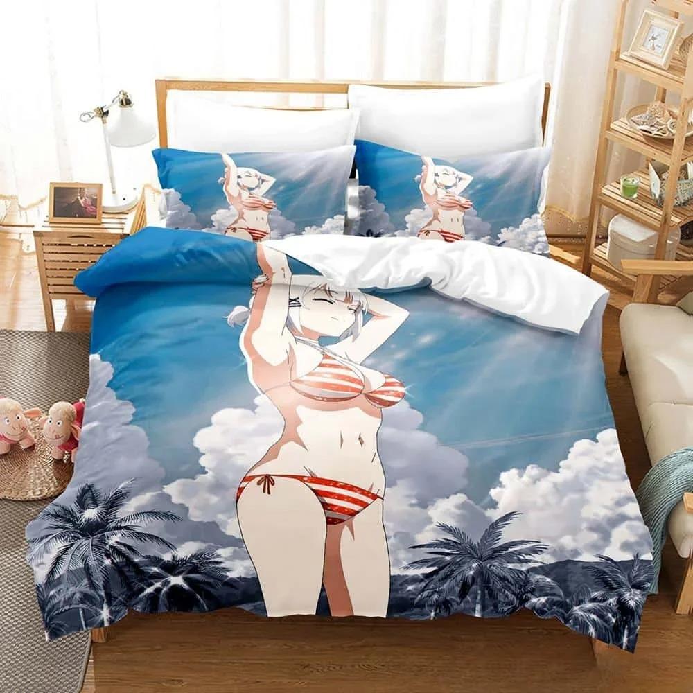 New Anime The Detective Is Already Dead Bedding Set Single Twin Full Queen King Size Bed Set Adult Kid Bedroom Duvet Cover Sets