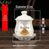 Coppa per Acqua per Altare Buddista in Ceramica di Loto con Mantra della Grande Compassione - Tazza per Offerte a Guanyin
