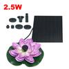 Lotus Solar Water Fountain Brushless Pump Floating Garden Fountain Solar Powered Fountain for Outdoor Bird Bath Pond Decoration