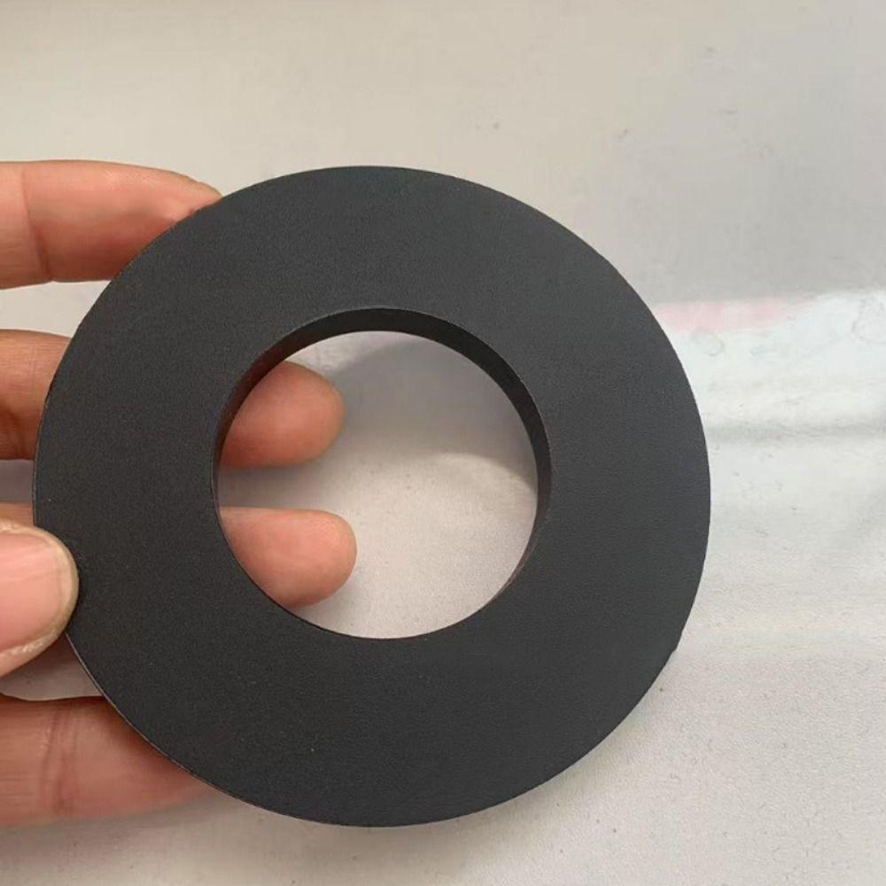 4Pcs Universal Shock Absorber Gasket Rubber Black/Yellow Bushing Dampers 8cm Shock-Absorbing Bearing Washer