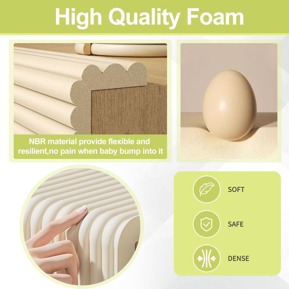 2m Anti Collision Cushion Baby Safety Foam Bumper Desk Edge Guard Strip  for Window Sill Bedside