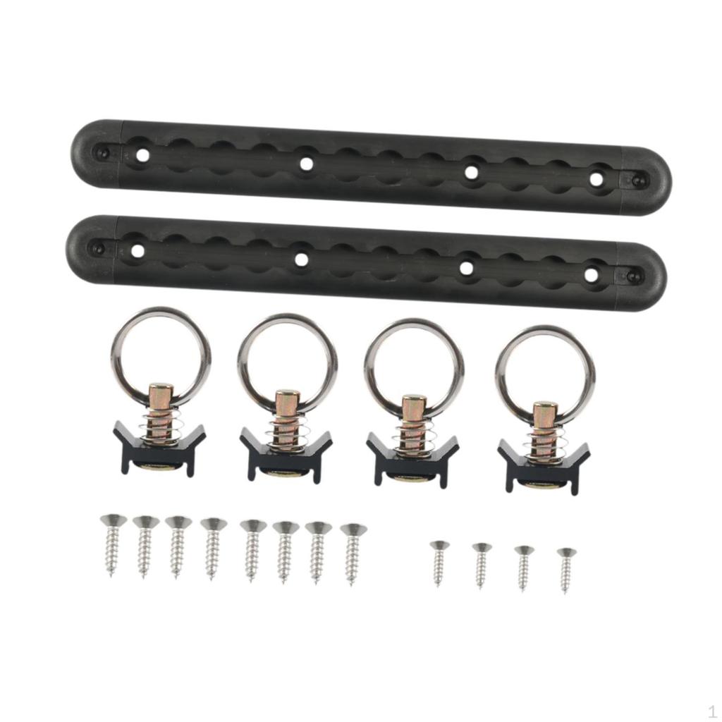 Ladungssicherung L-Schiene Aluminiumschiene 400-500 kg, Anhänger-Zurrschiene, Sichere Ladung für