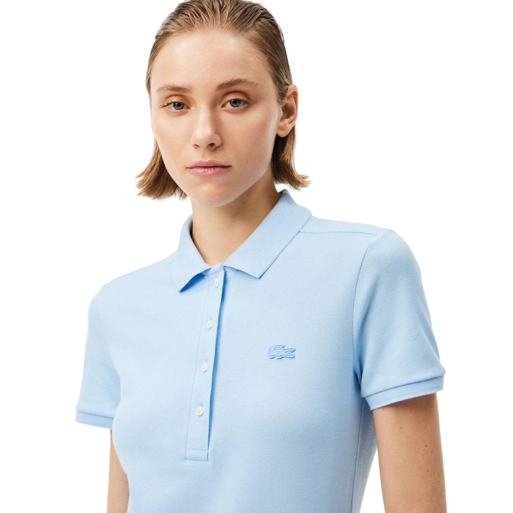 Lacoste Womens/Ladies Mini Pique Stretch Slim Polo Shirt Dress