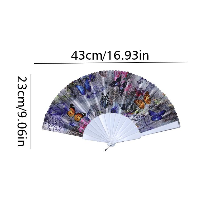 Chinese Style Multiple Styles Ornament Plastic Dance Party Show Gift Cloth Art Craft Portable 6 Colors