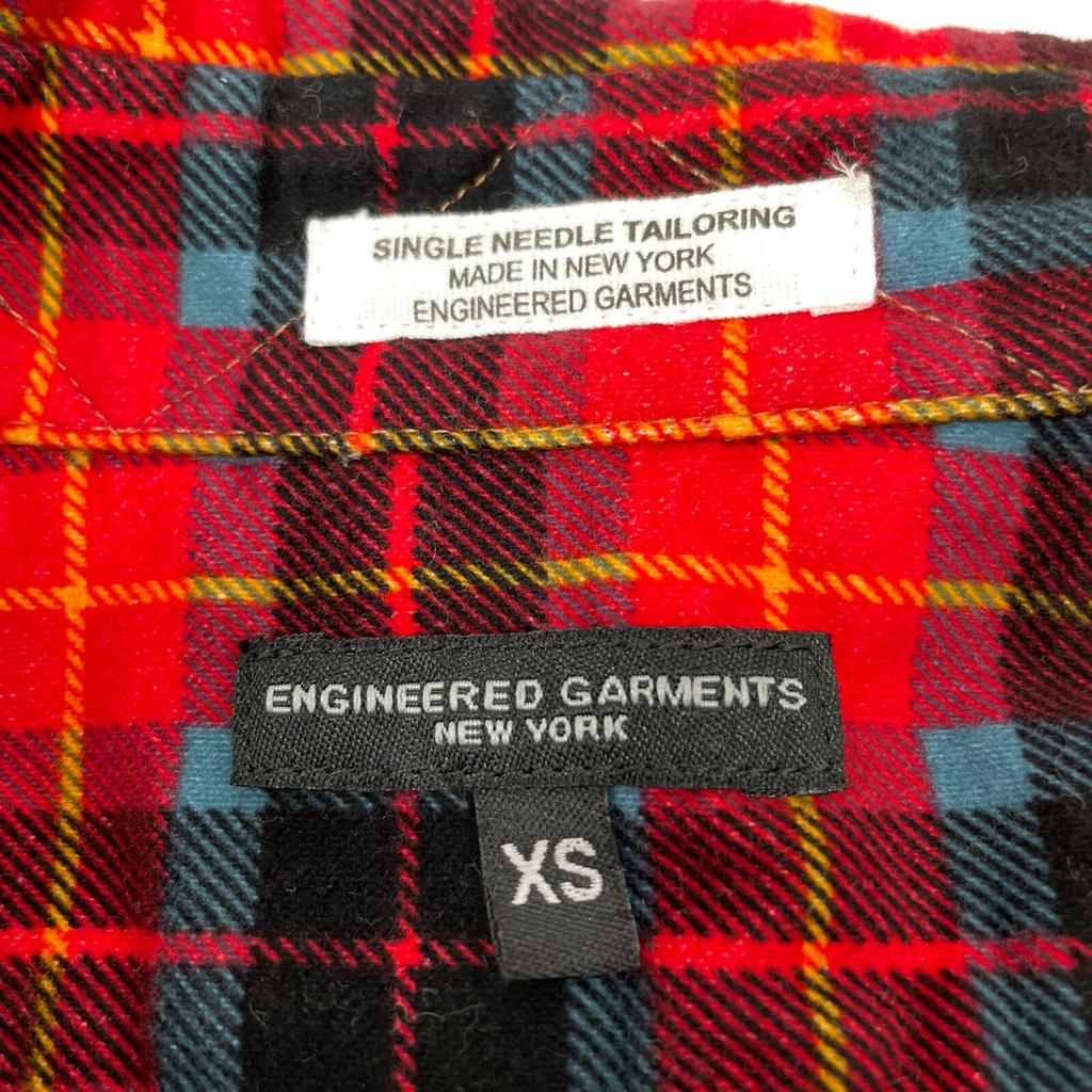 Engineered Garments Multicolor Combo Short Collar Shirt Tops XS multicolorUsed