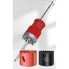 Coring Hole Drill Rod Hex Shank Drill Bit Wood Hole Cutter Quick Cores Opener Power Tool Accessories For Gypsum Boards