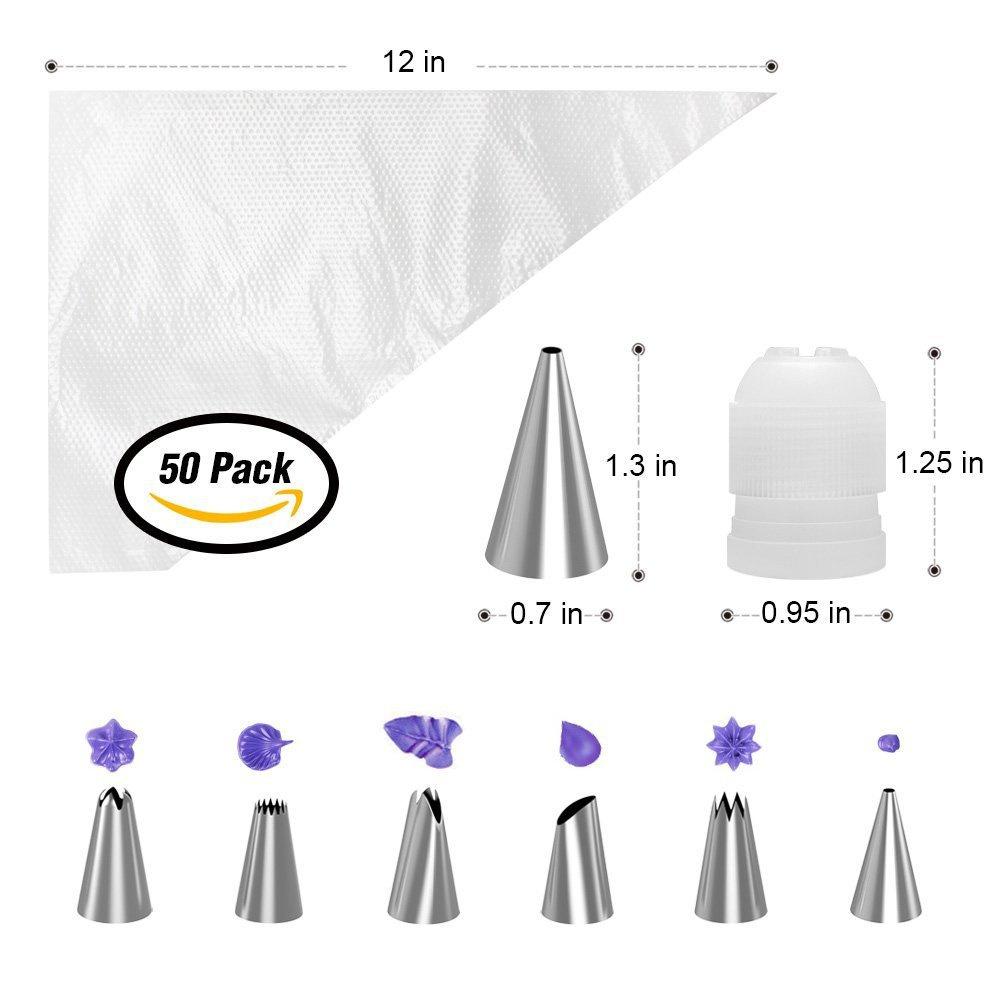 14pcs set Revolving Cake Decorating Stand Kit Rotating Cake Turntable