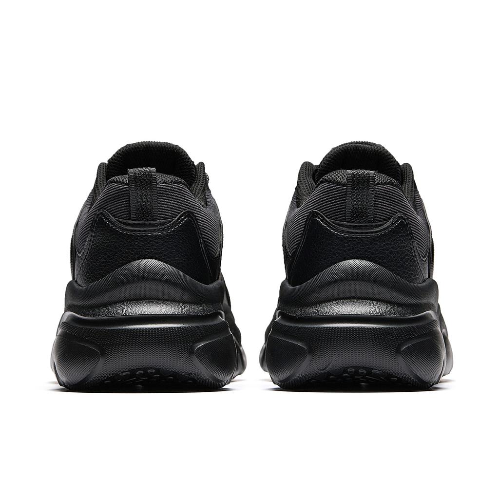 Anta Meow Shoes 6 Low top Casual Shoes, Platform Chunky Sneakers Women's Basic Black 922548888-5