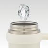 Skater Straw Tumbler 830ml Insulation Cold Retention Handle 2WAY Direct Drinking Snoopy Badge STSTB9-A