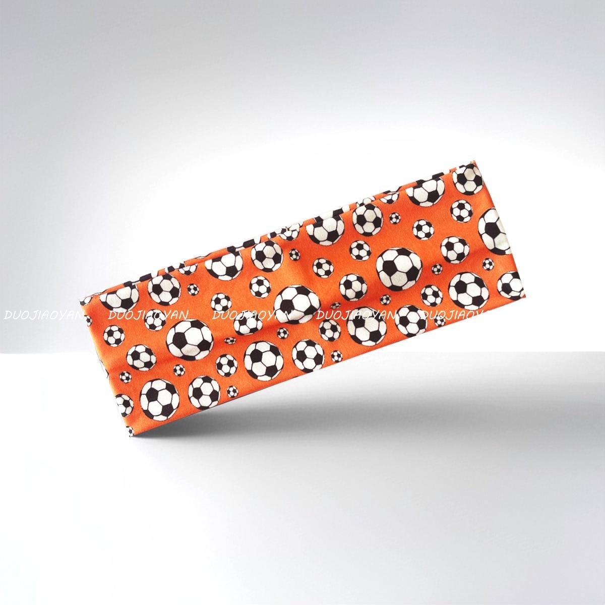 

Football Headbands, Cheering Headbands, Elastic Sports Headbands, Men s and Women s Sweat Wicking Headbands, Football Matches помаранчевий