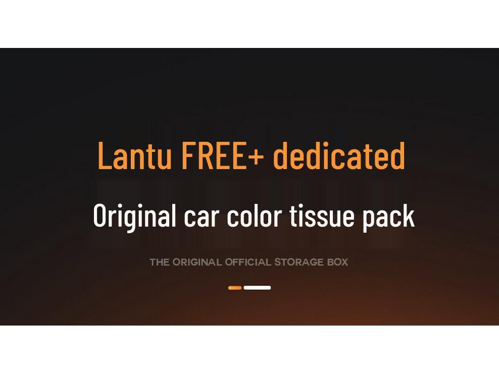 Boîte à mouchoirs Lantu FREE+ Montée sur l'accoudoir du siège - Décoration intérieure de voiture