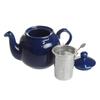 LONDON POTTERY Farmhouse Teapot, 4 Cups, Cobalt Blue