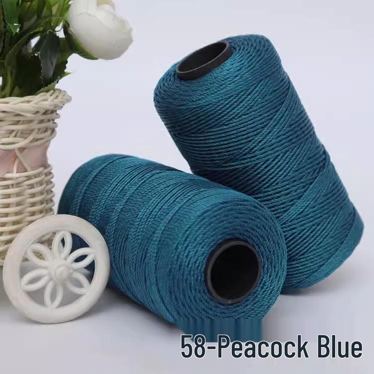 Ice Silk Bright Yarn for Handmade Knitting: Crochet Bags, Hats, Car Seat Cushions, Cup Holders, and Slippers.