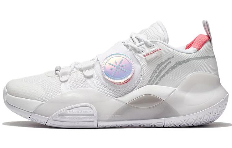 Li Ning All City 8 Lite Basketball Shoes Men s Low Top White/Blue/Purple ABPT063-1 45