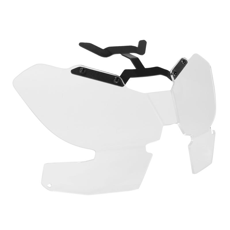 DTC2 Motorcycle Headlight Guard Lens Protection Clear Front Lamp Cover for Honda CRF1100L Twin Adventure Sports
